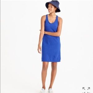 J Crew Blue Racerback Dress